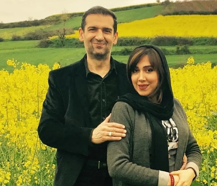 عاطفه باقری و پدرش