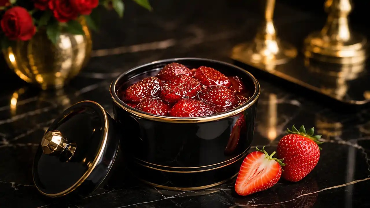 مربای توت فرنگی