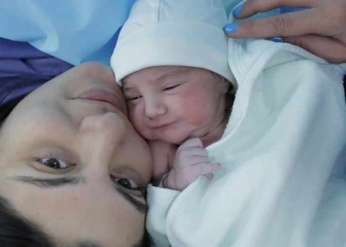 عکس بچه مهسا طهماسبی