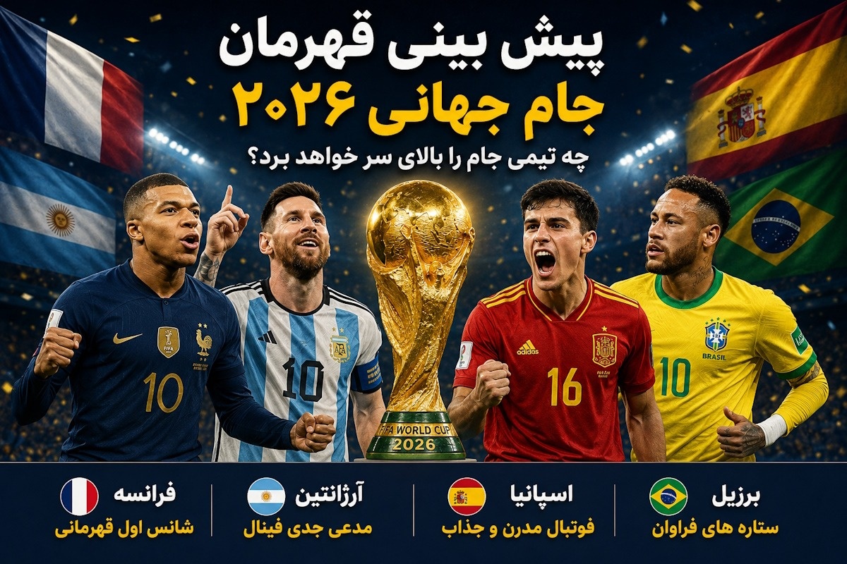 مدعیان قهرمانی جام جهانی 2026