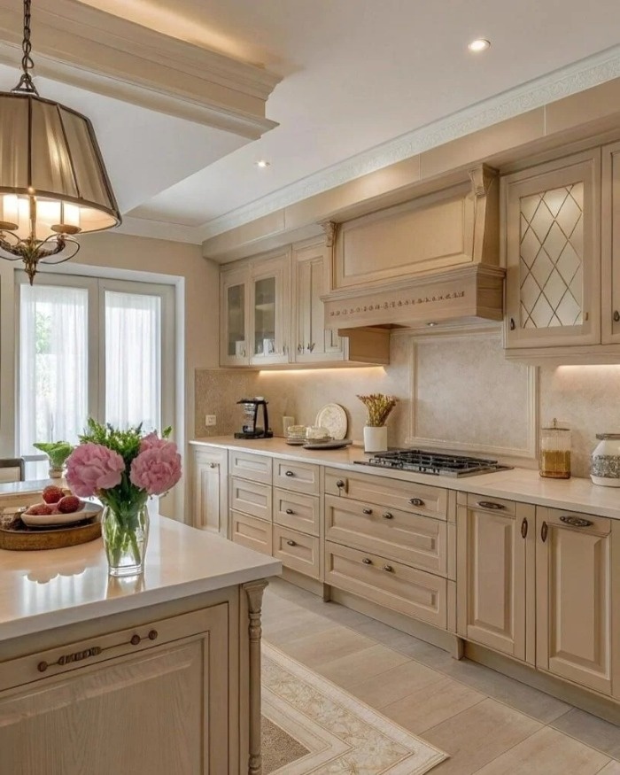 رنگ کابینت چوبی جدید