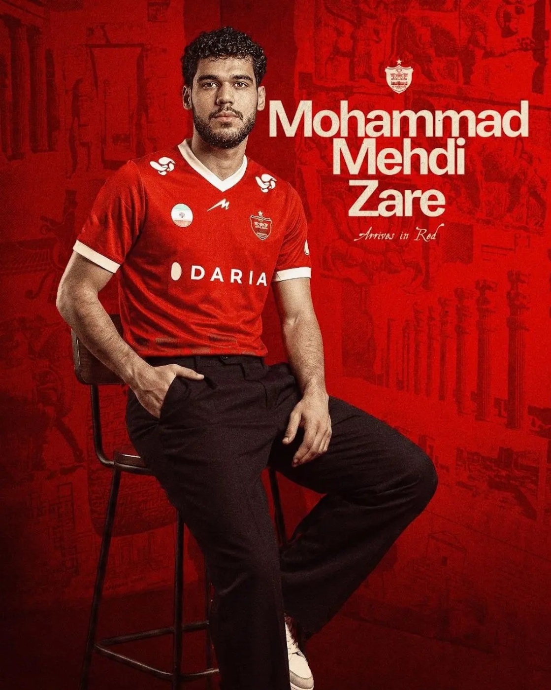 مدافع ملیپوش با قراردادی چهار ساله به پرسپولیس پیوست