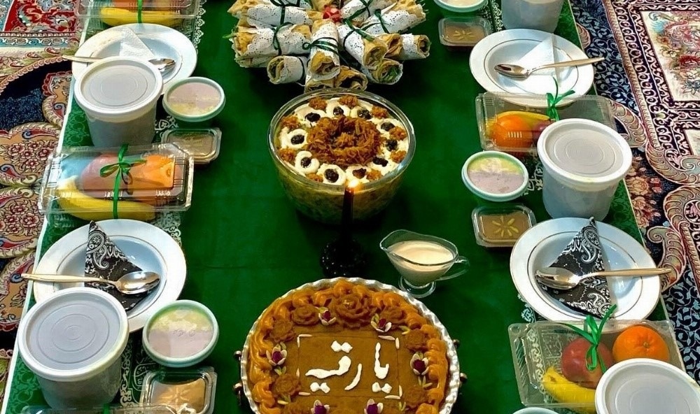 تزیین سفره