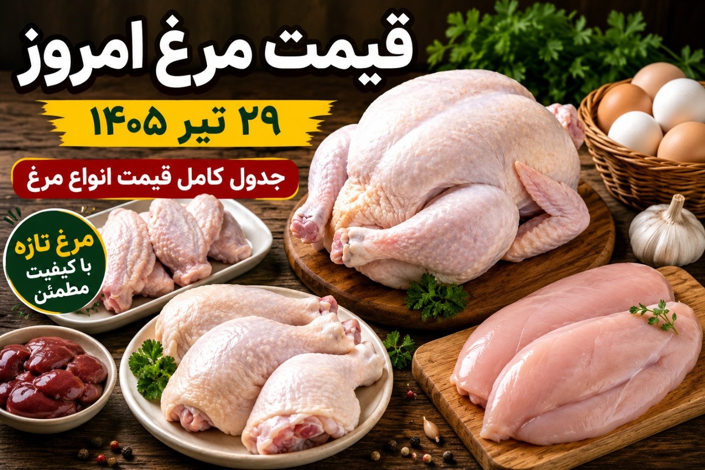 قیمت مرغ