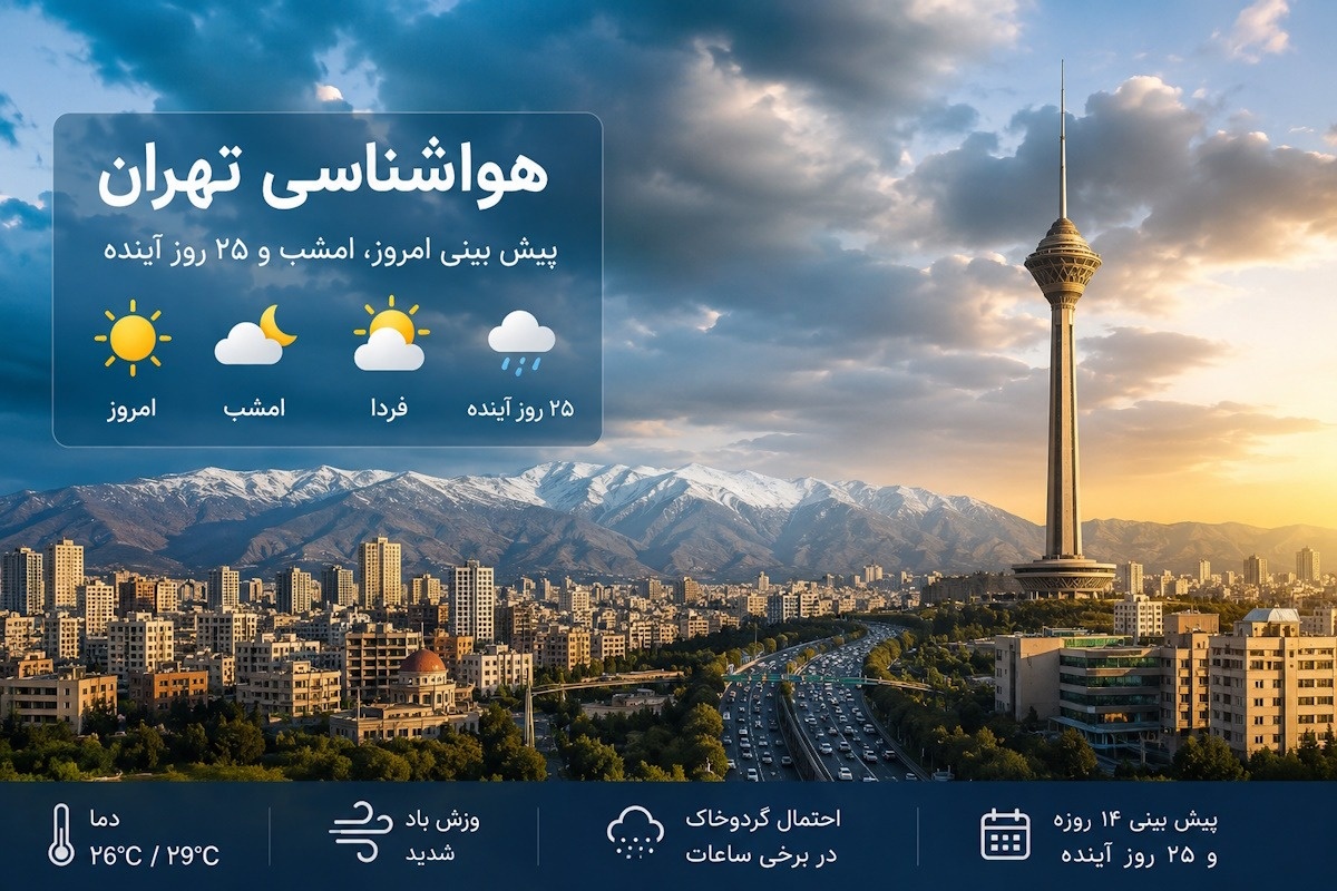 هواشناسی تهران