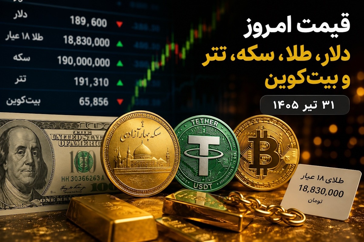 طلا و سکه و دلار