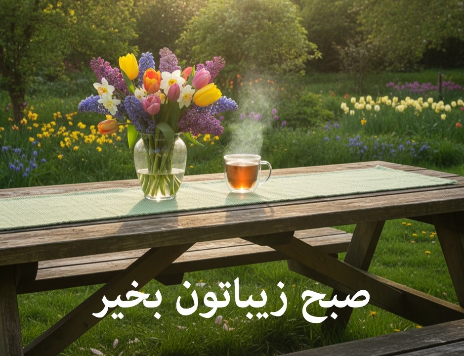 صبح بخیر زیبا