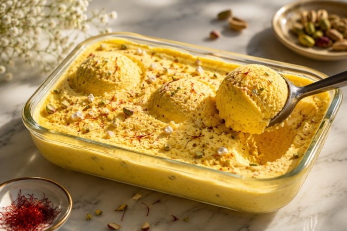 طرز تهیه بستنی سنتی بدون ثعلب بستنی سنتی بدون ثعلب