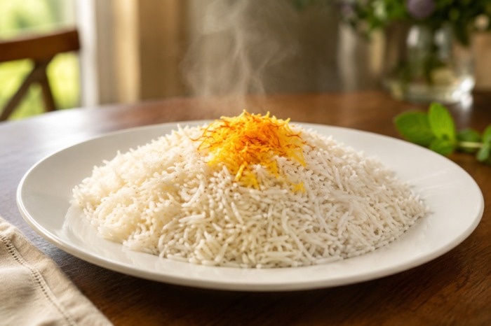 طرز تهیه برنج کته