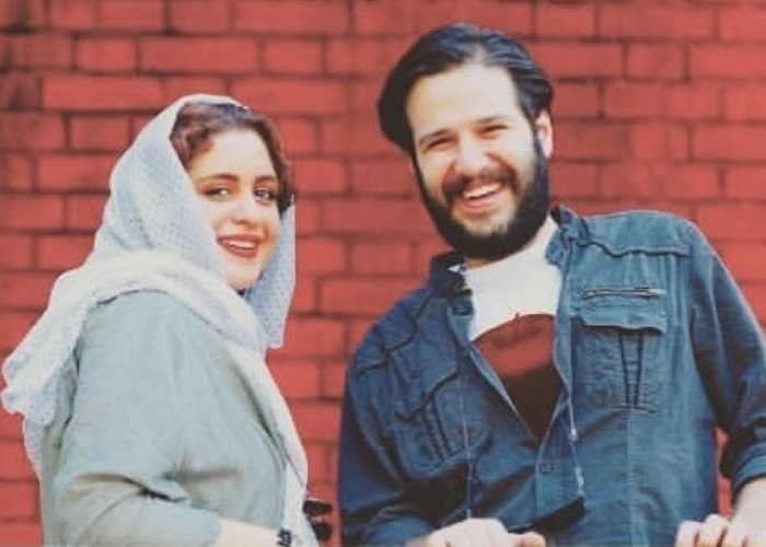عکس قدیمی فاطیما بهارمست و وحید منتظری