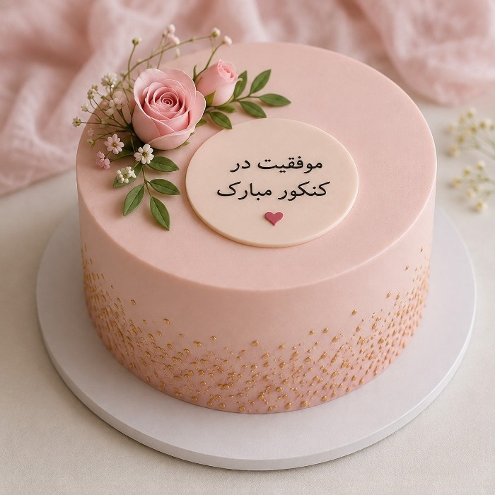 مدل کیک قبولی کنکور