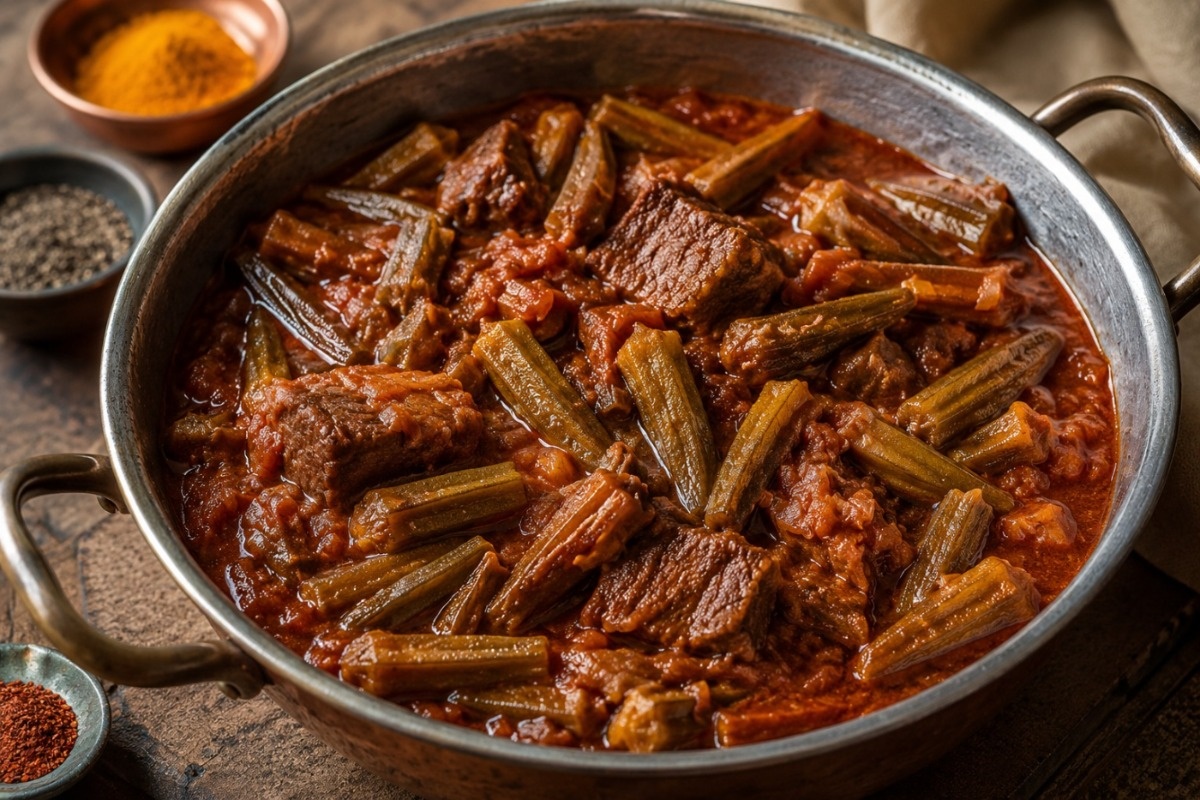خورشت بامیه