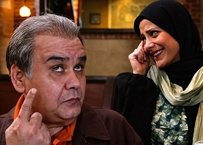 اکبر عبدی و طناز طباطبایی