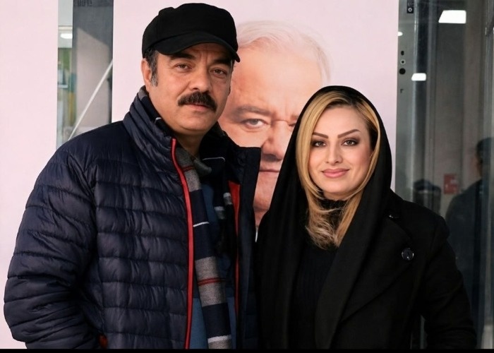 سعید آقاخانی و همسرش