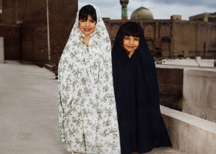 لیلی رشیدی با چادر
