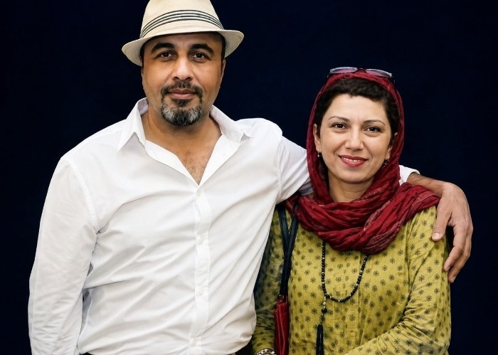 رضا عطاران و فریده فرامرزی