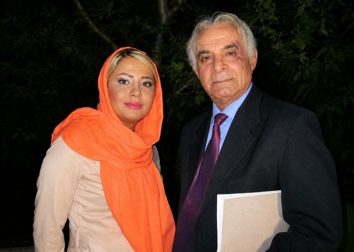 سیروس گرجستانی و همسرش