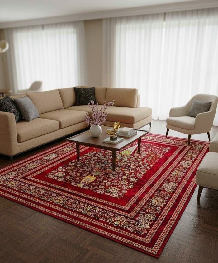 مبل کرم با چه پرده ای ست میشه