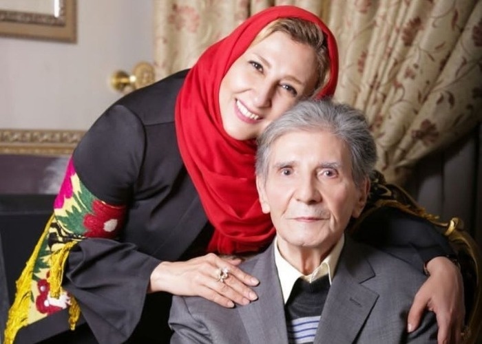 مرجانه گلچین و عمویش