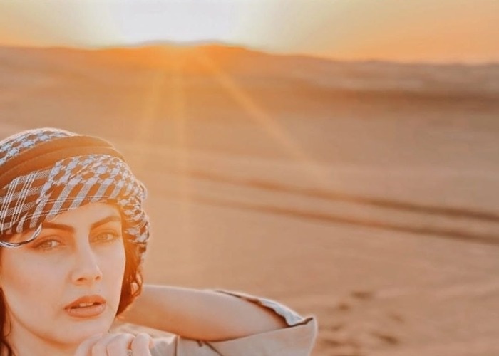 کویر گردی فرزانه فرنام 