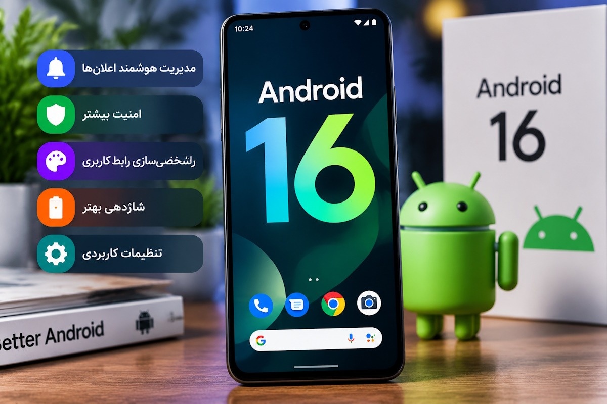 اندروید 16