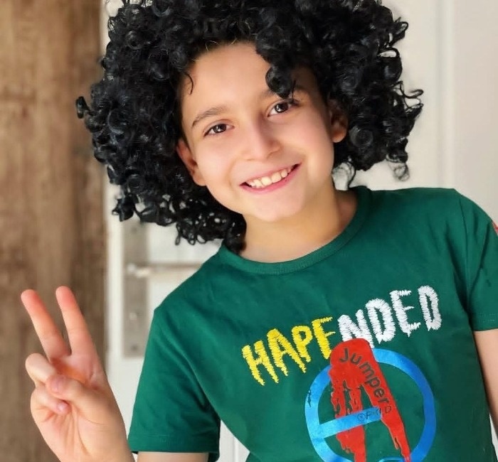 عکس کودکی آرتا جهانبخش