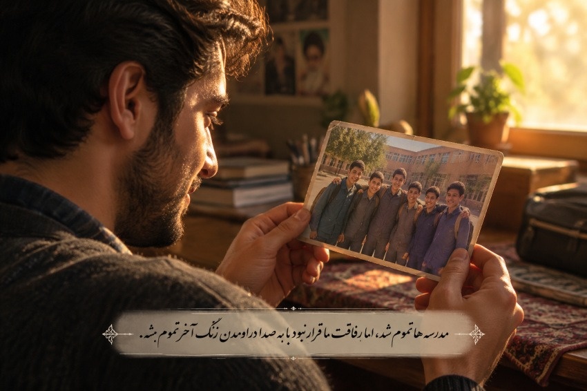 متن دلتنگی مدرسه