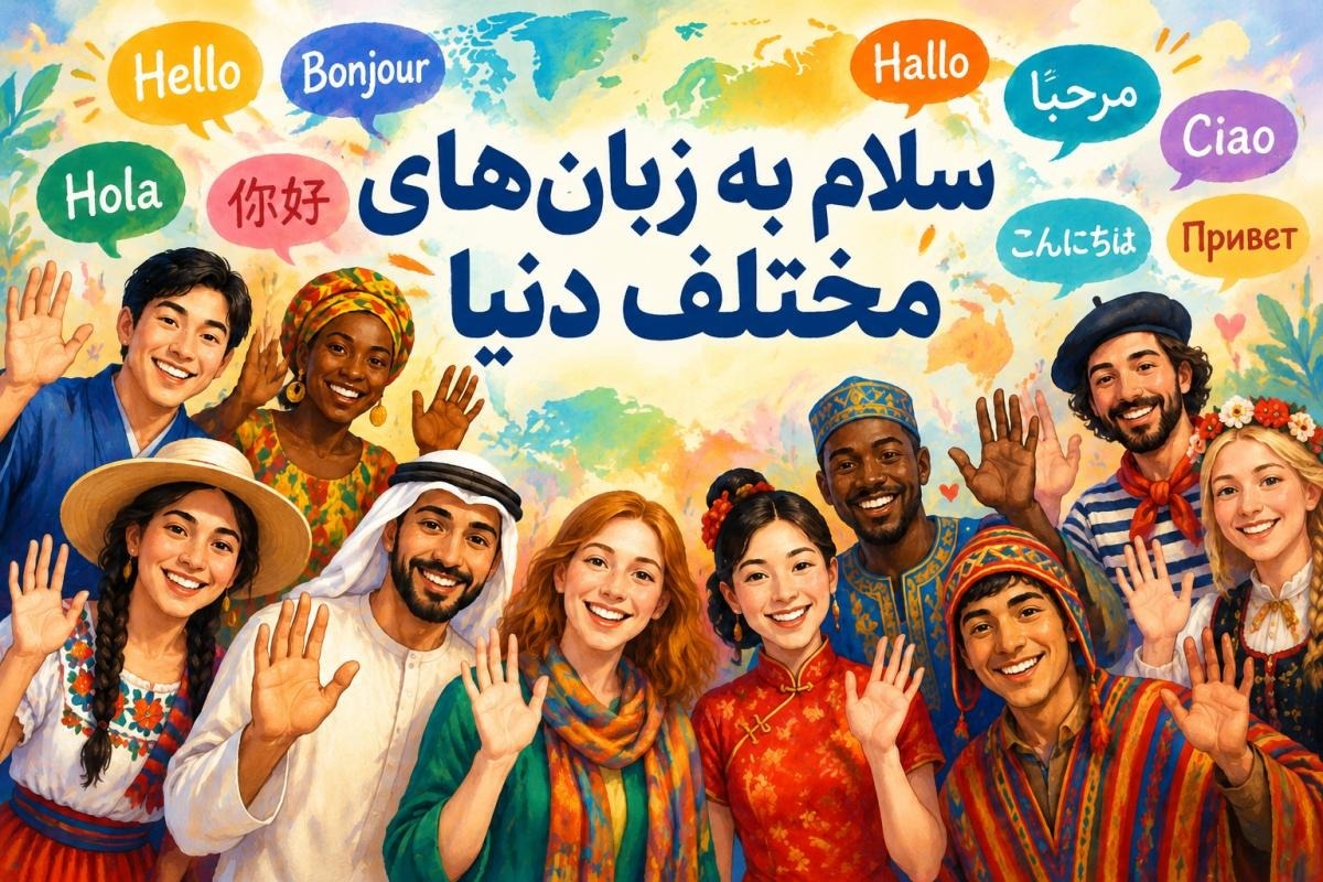 سلام به زبان های مختلف