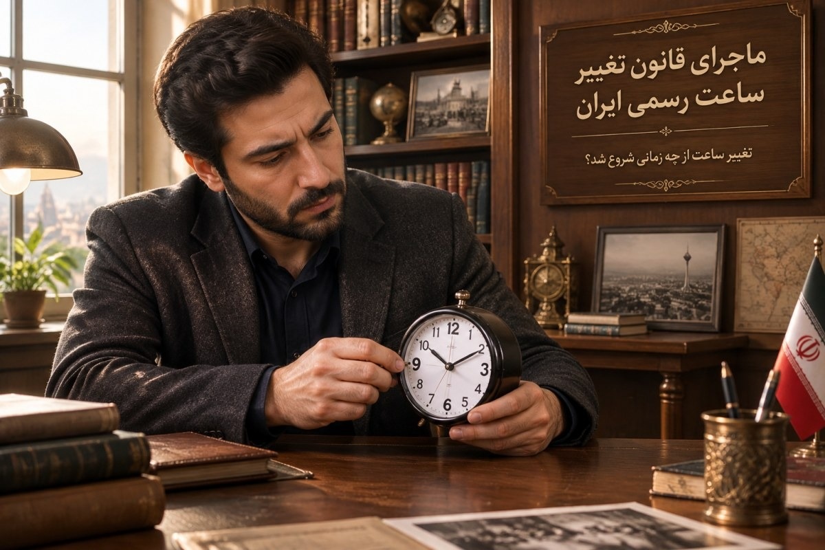 تغییر ساعت رسمی ایران