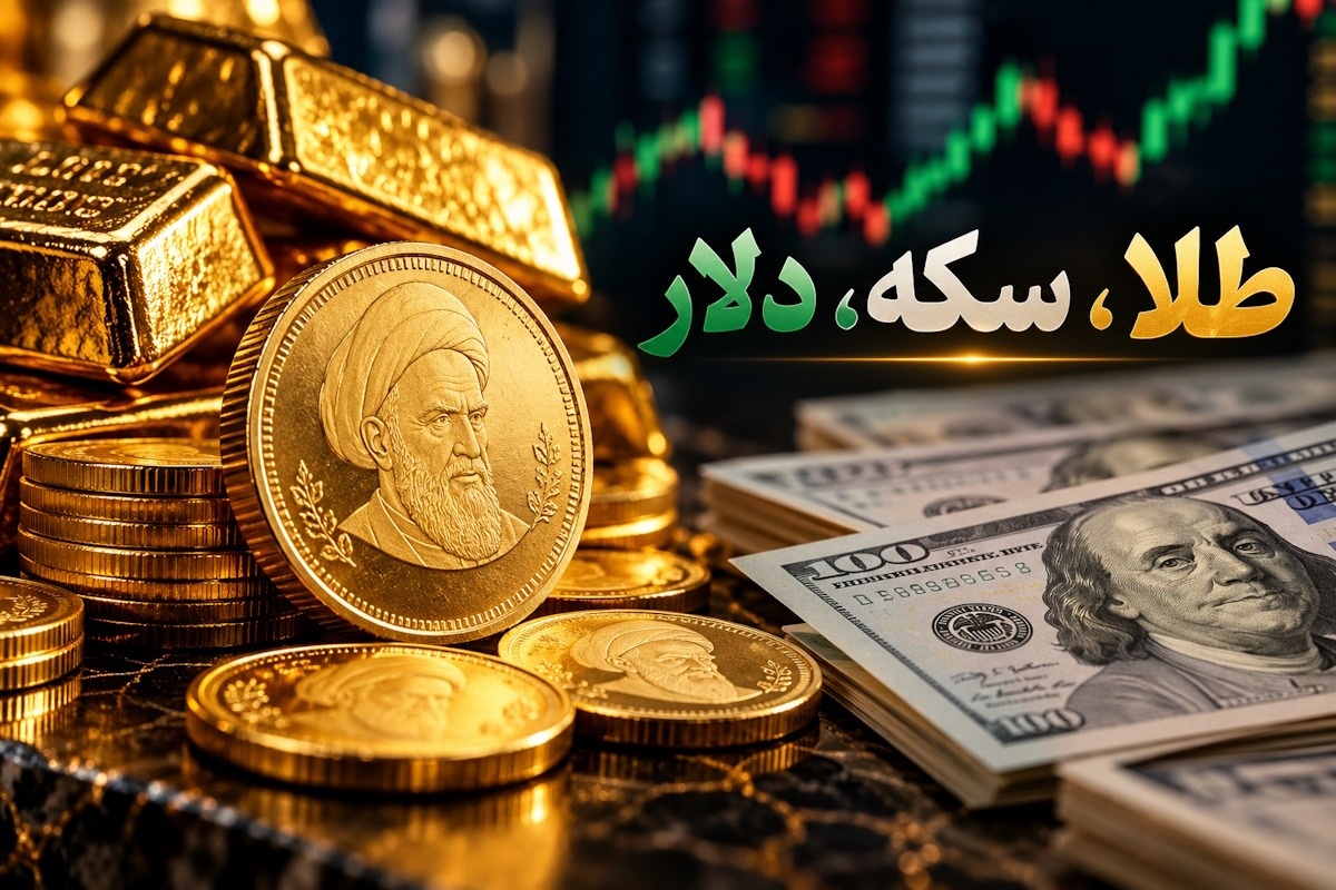 طلا، سکه، دلار