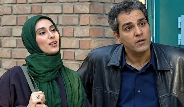 مهران مدیری و سحر زکریا در سریال پاورچین
