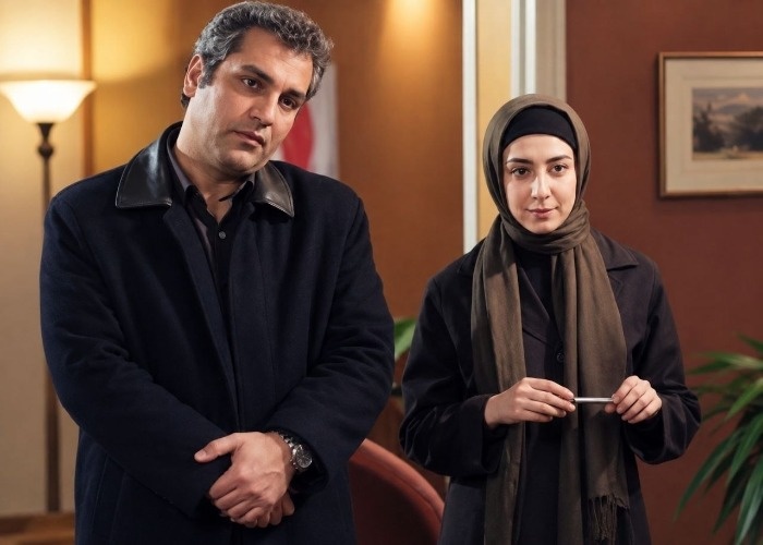 مهران مدیری و سحر جعفری جوزانی 