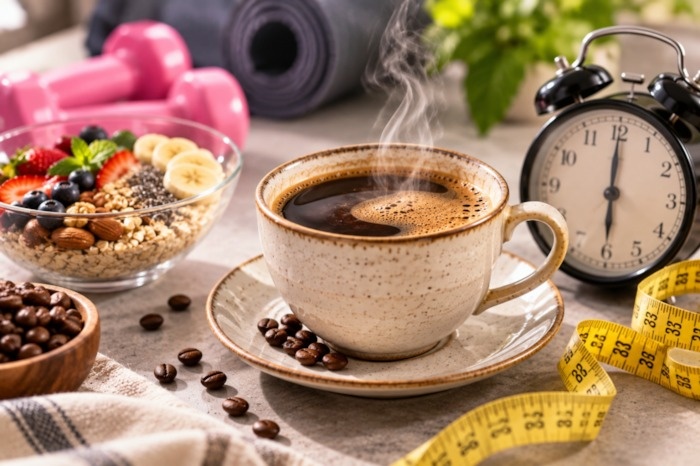 بهترین زمان مصرف قهوه برای لاغری