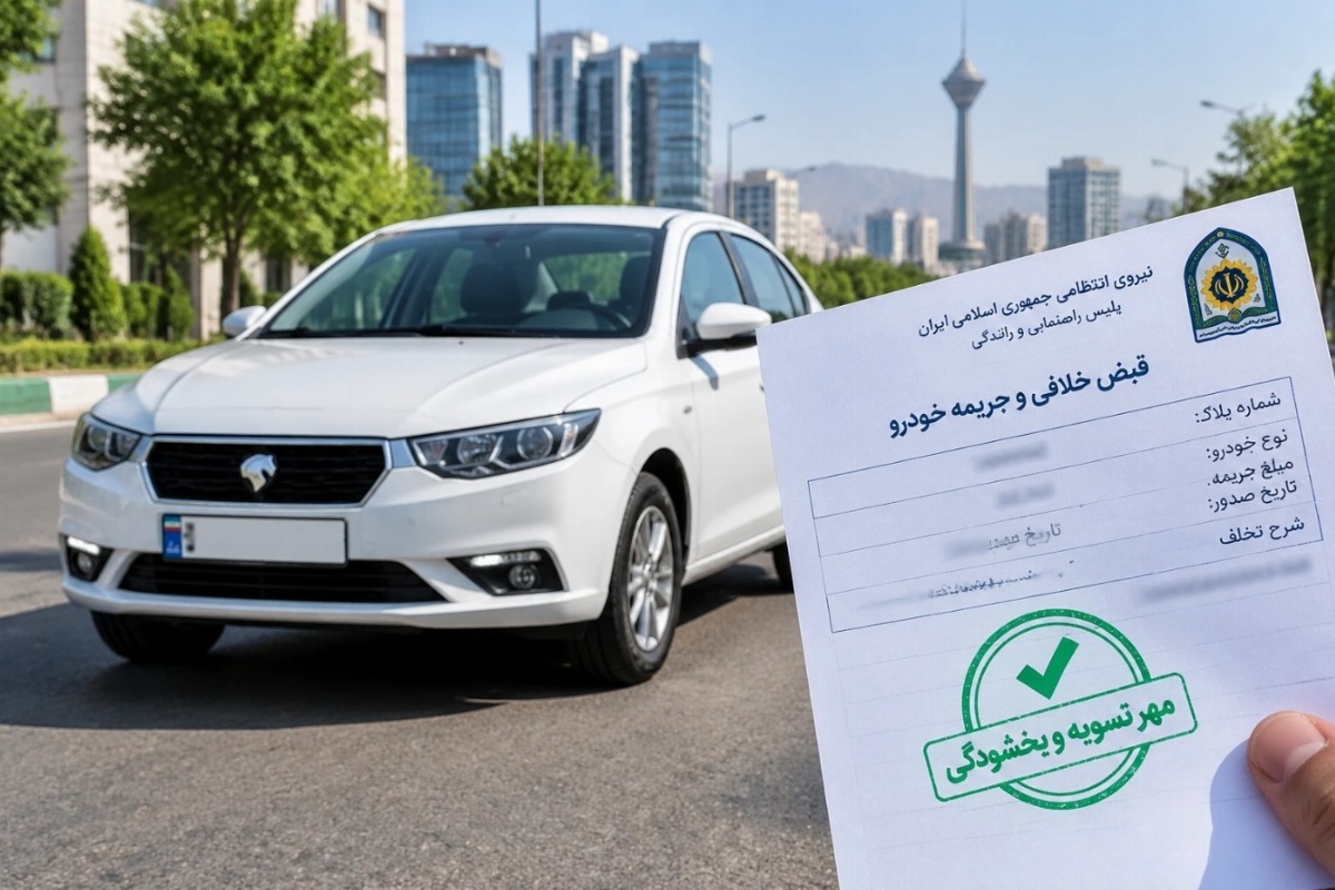 بخشودگی جرایم رانندگی 1405