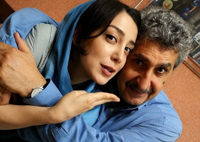 سحر جعفری جوزانی و پدرش مسعود جعفری جوزانی 