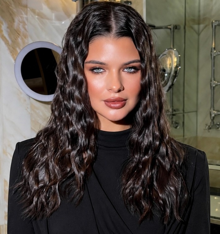 beach waves hair