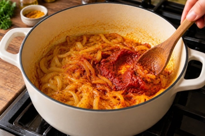 طرز تهیه خورشت مرغ زعفرانی