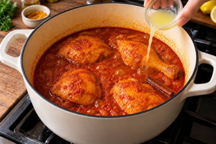طرز تهیه مرغ ربی مجلسی