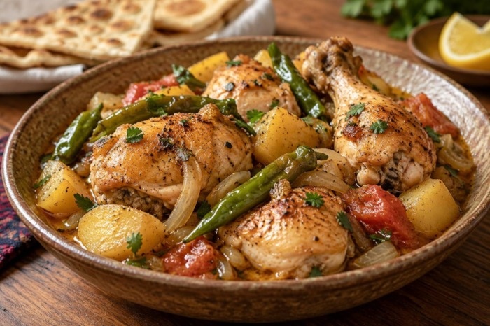 روش افغانی مرغ