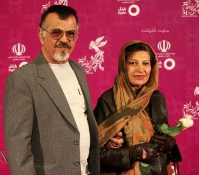 مهدی فخیم زاده و همسرش