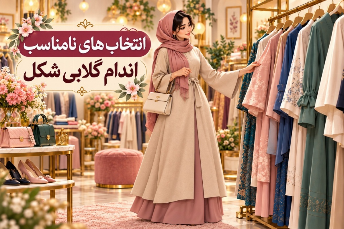 لباس اندام گلابی