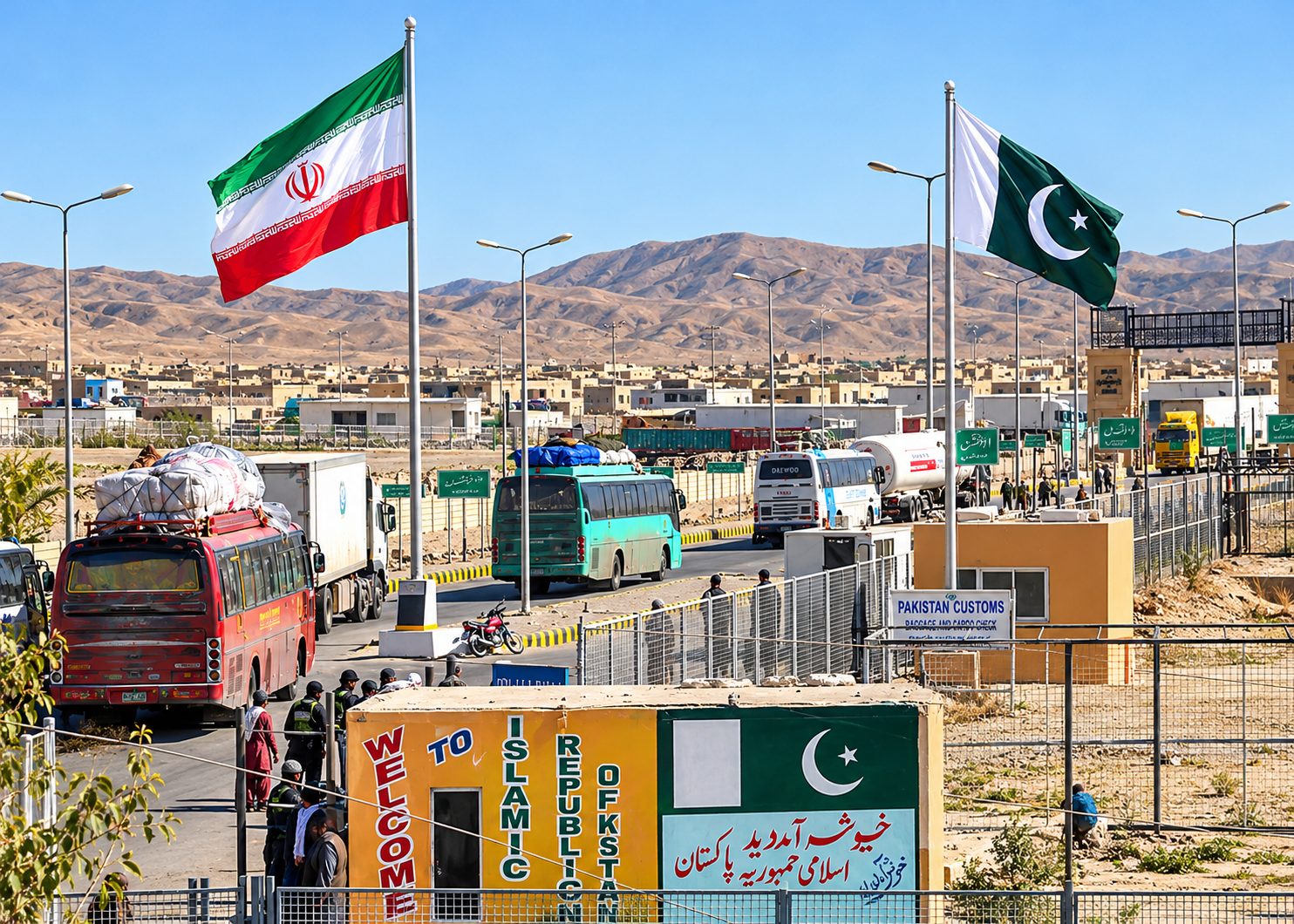 مرز ریمدان؛ گذرگاه ترانزیتی جنوب شرق ایران و فاصلههای آن
