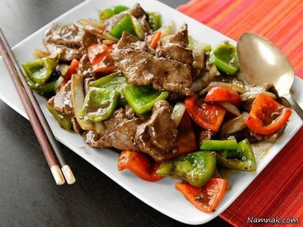 گوشت سرخ شده