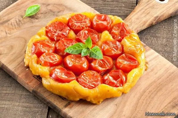 تارت تاتین گوجه