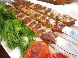 کباب کوبیده بوقلمون در فر