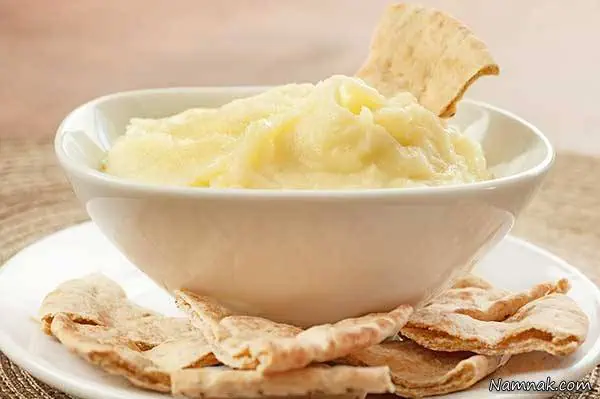 دیپ سیب زمینی و سیر