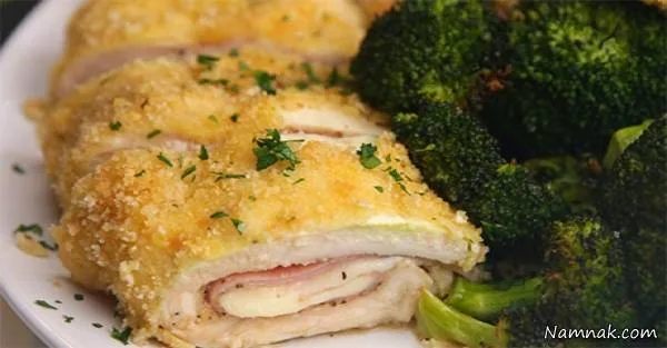 رول مرغ و ژامبون
