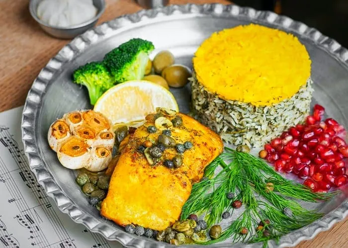 سبزی پلو ماهی سال نو
