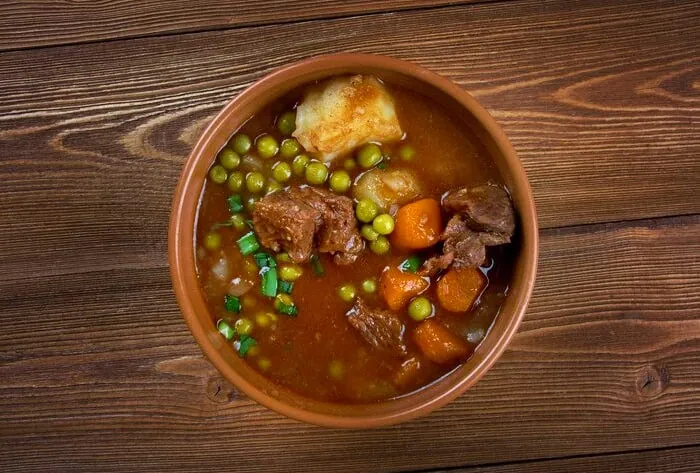 خورشت نخود سبز