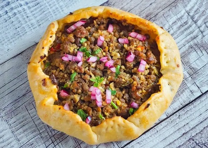 پای گوشت تابه ای